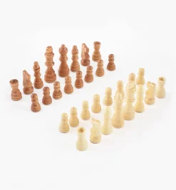 Wooden Chess Pieces Toys & Games