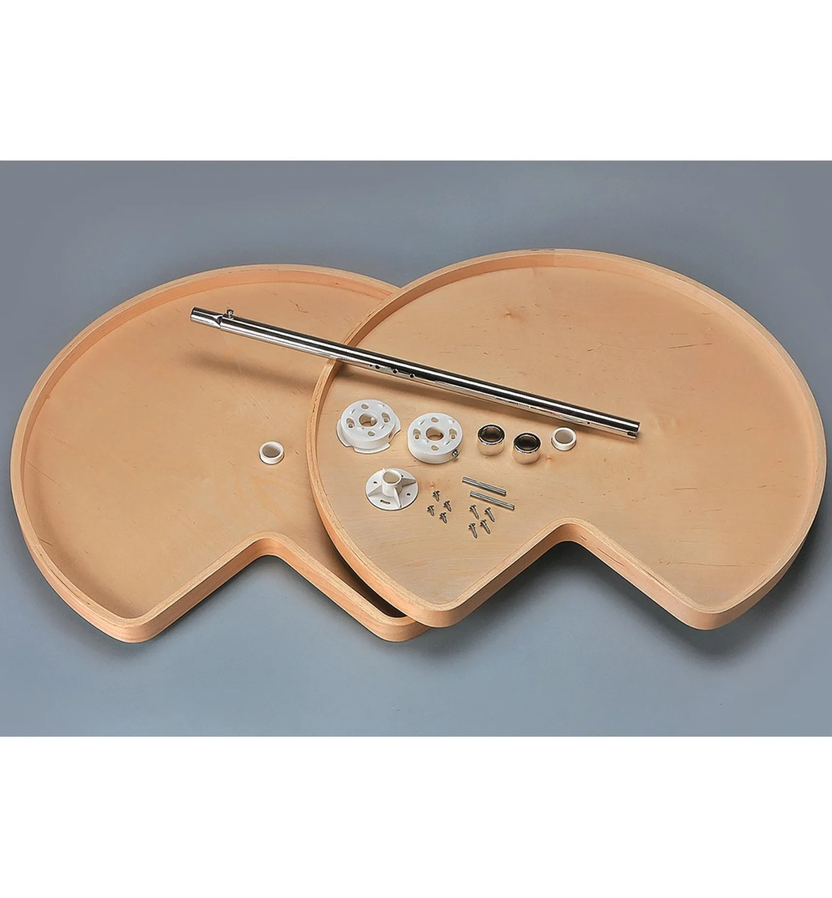Outlet Wooden Kidney Shelf Set Kitchen Hardware