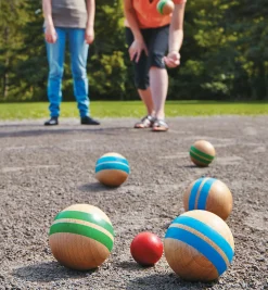 Wooden Pétanque Set Outdoor Recreation