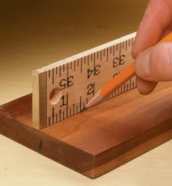 Hot Wooden Rules Marking & Measuring