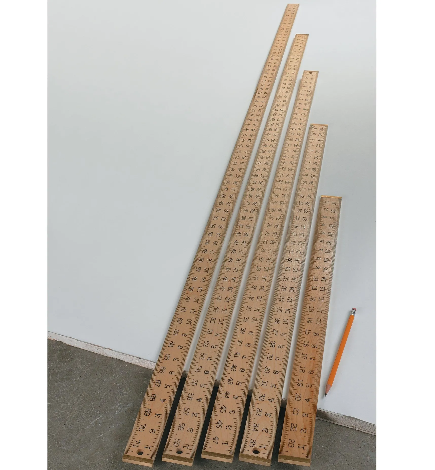 Hot Wooden Rules Marking & Measuring