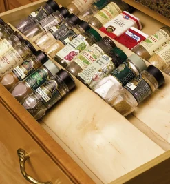 Sale Wooden Spice Drawer Inserts Kitchen Hardware