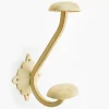 Wrought-Iron Double Garment Hook Hooks