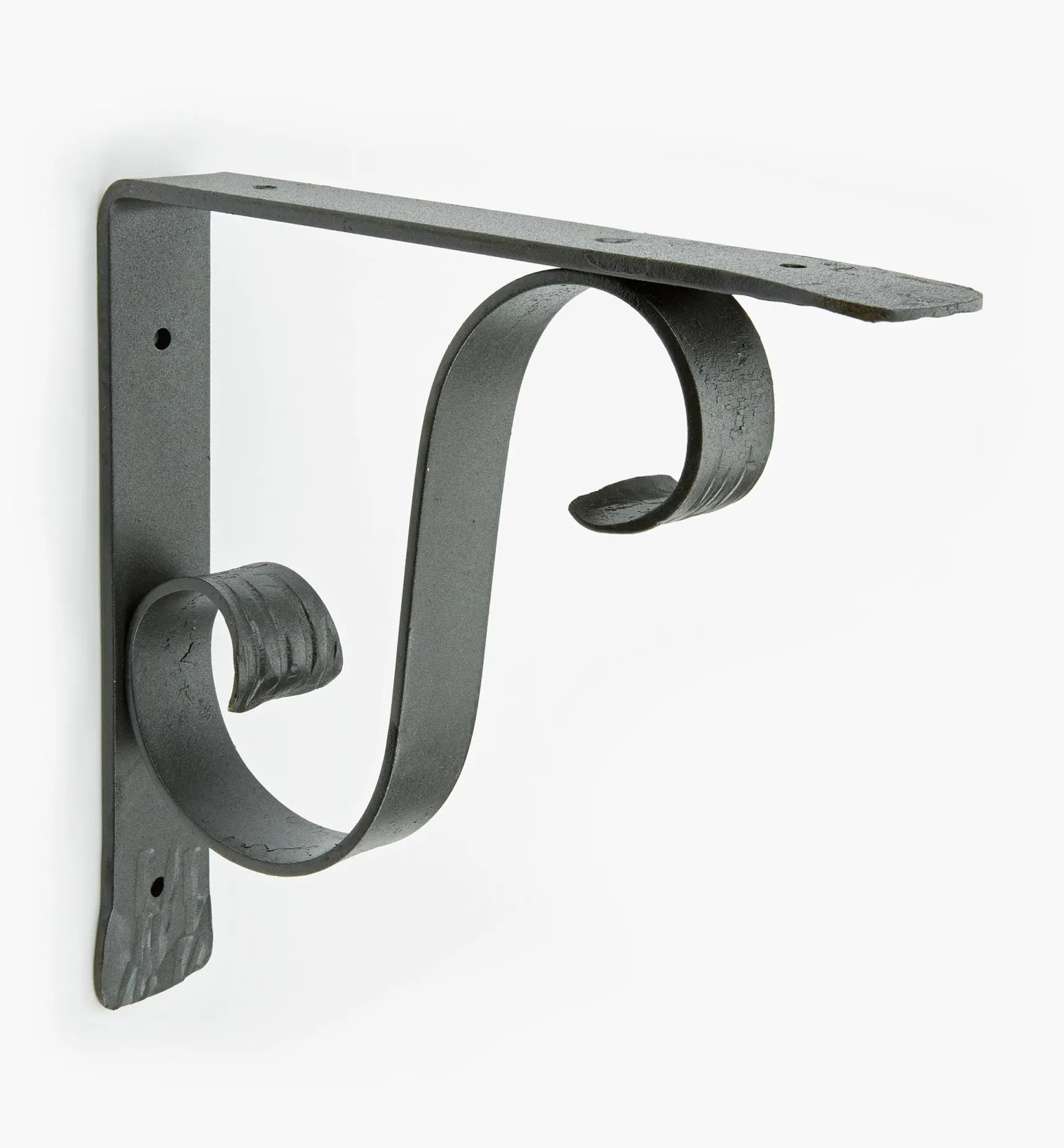 Hot Wrought-Iron Scroll Shelf Bracket Storage Organization